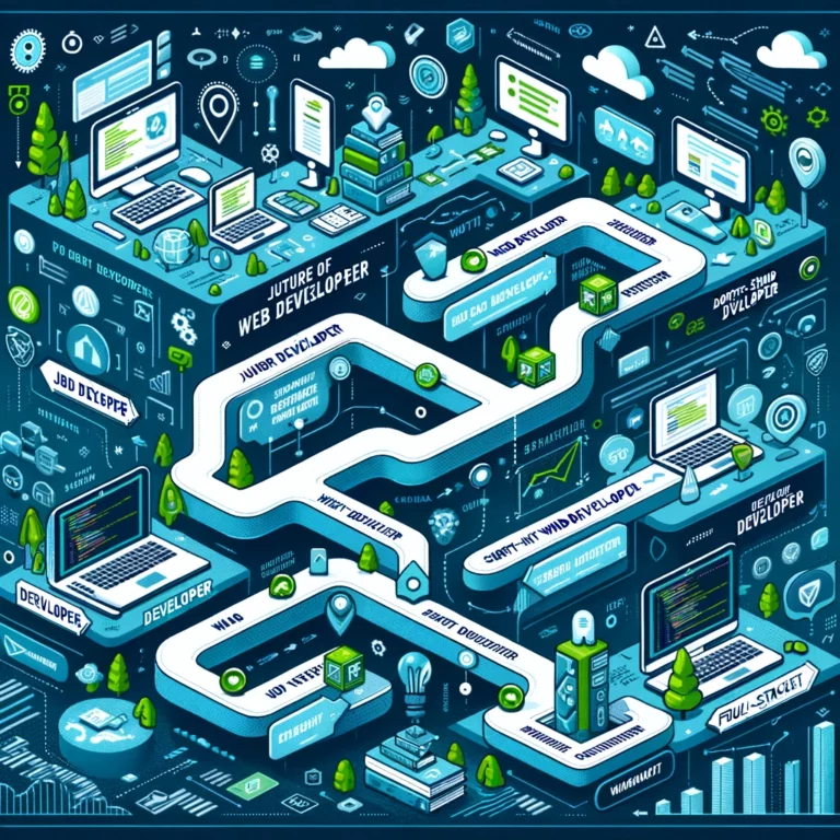웹 개발자의 커리어 경로와 전망