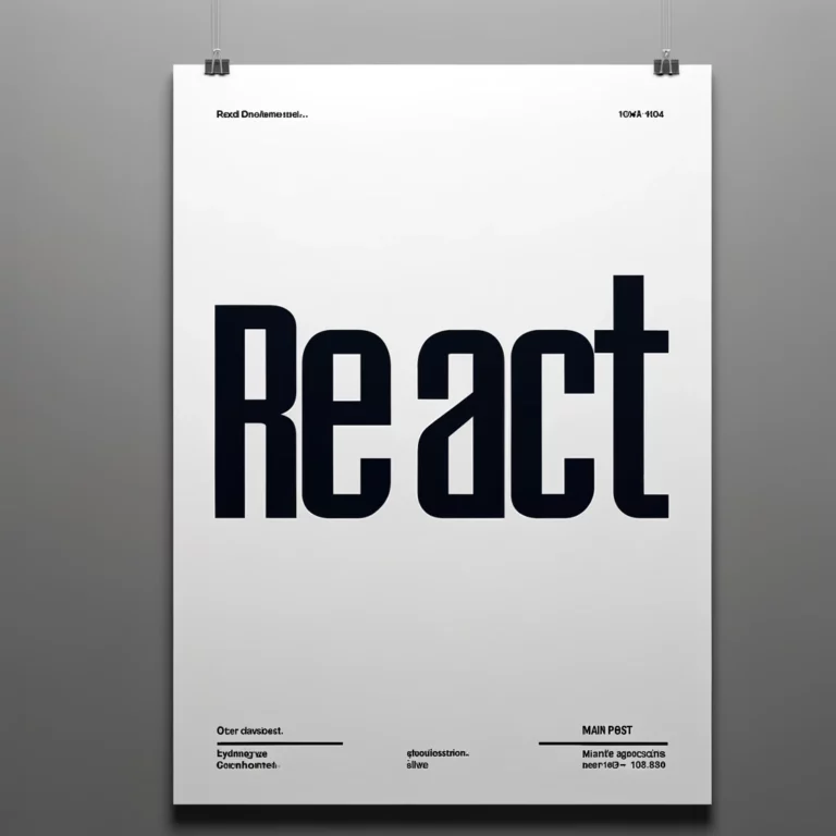 React