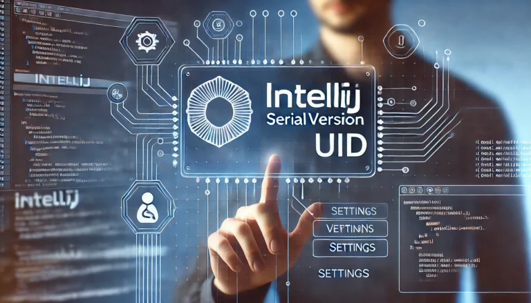 Intellij SerialVersionUID