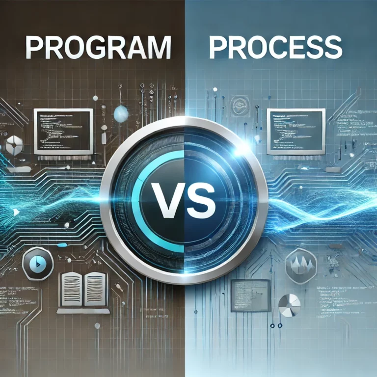 프로그램 vs 프로세스