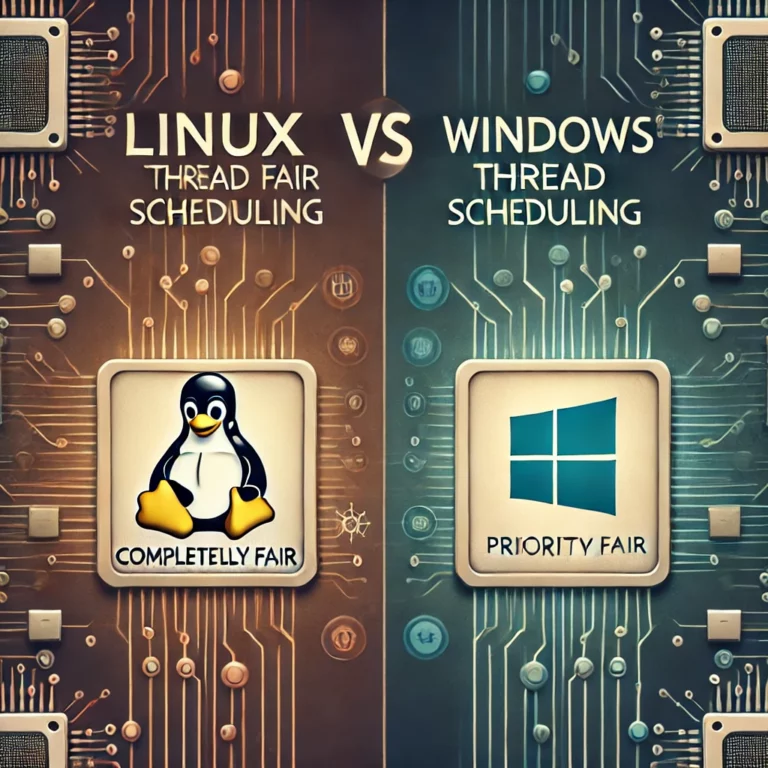 스레드 스케줄링